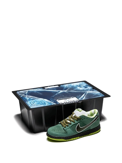 Shop Nike X Concepts Sb Dunk Low Pro Og Qs Special "green Lobster" Sneakers