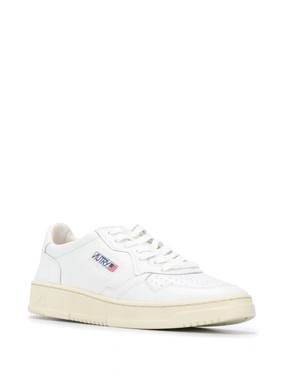 Shop Autry Medalist Low-top Sneakers In White