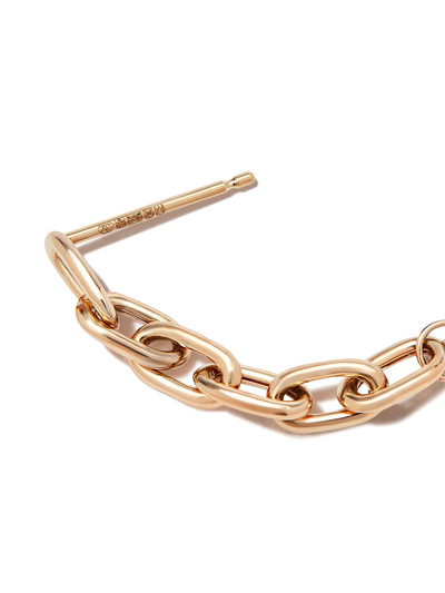 Zoë Chicco 14kt Yellow Gold Chain-link Huggie Earring In Yellow Gold