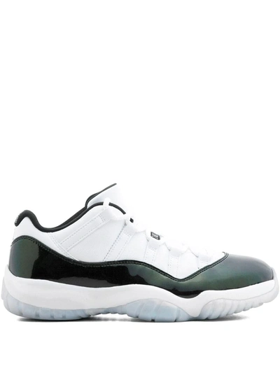 Shop Jordan Air  11 Retro Low "easter Emerald" Sneakers In White