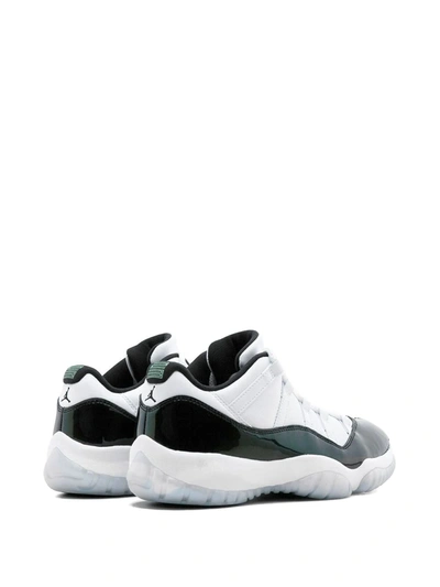 Shop Jordan Air  11 Retro Low "easter Emerald" Sneakers In White