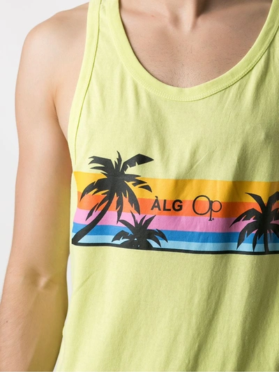 Shop Àlg Land Scape + Op Tank In Green