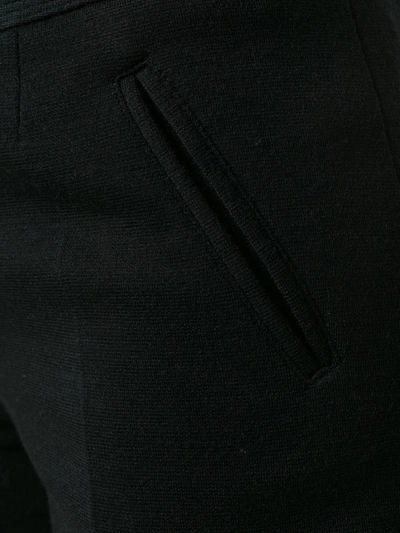 Pre-owned Dolce & Gabbana Straight Leg Tailored Trousers In Black