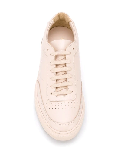 Shop Common Projects Plain Lace-up Sneakers In Neutrals