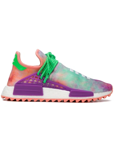 Shop Adidas Originals By Pharrell Williams X Pharrell Nmd Hu Trail ''powder Dye'' Sneakers In Multicolour