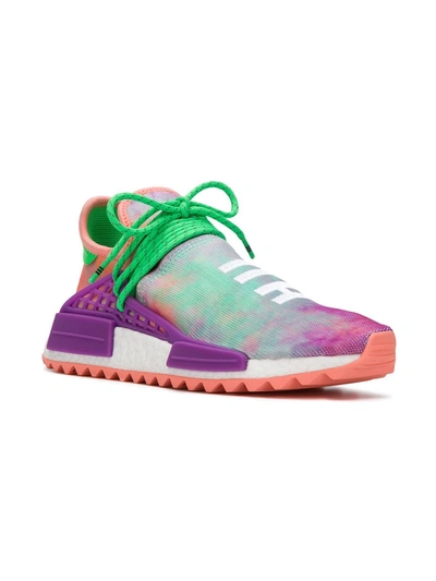 Shop Adidas Originals By Pharrell Williams X Pharrell Nmd Hu Trail ''powder Dye'' Sneakers In Multicolour