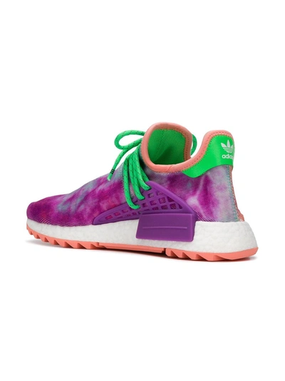Shop Adidas Originals By Pharrell Williams X Pharrell Nmd Hu Trail ''powder Dye'' Sneakers In Multicolour