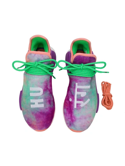 Shop Adidas Originals By Pharrell Williams X Pharrell Nmd Hu Trail ''powder Dye'' Sneakers In Multicolour