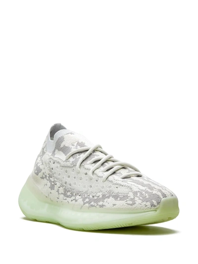 Shop Adidas Originals Yeezy Boost 380 "alien" Sneakers In White