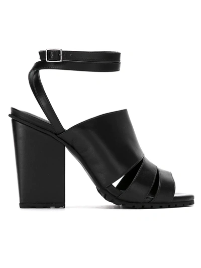 Shop Studio Chofakian Chunky 85mm Sandals In Black