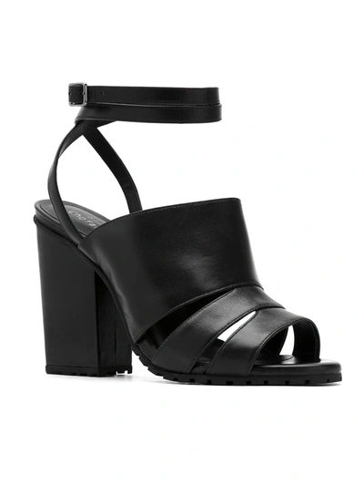 Shop Studio Chofakian Chunky 85mm Sandals In Black