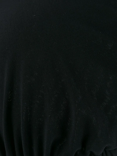 Dolce & Gabbana Padded Jersey Triangle Bikini Top In Black