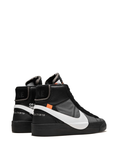 Nike X Off-white Blazer Mid Sneakers In Black | ModeSens