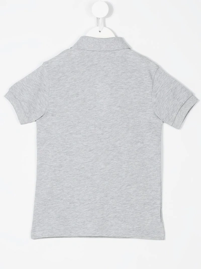 Shop Lacoste Classic Polo Shirt In Grey