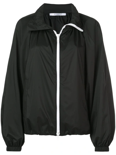 Shop Givenchy Oversized Bomber Jacket In Black