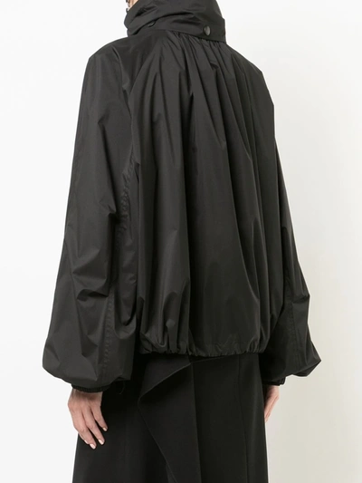 Shop Givenchy Oversized Bomber Jacket In Black