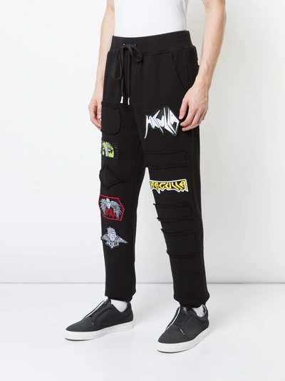 Shop Haculla Mad Max Track Pants In Black