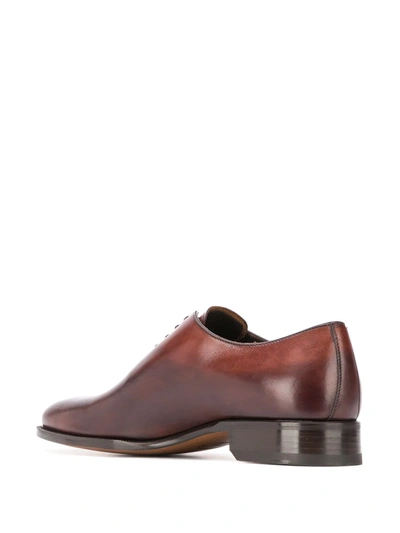 Shop Scarosso Gianluca Lace-up Oxford Shoes In Brown