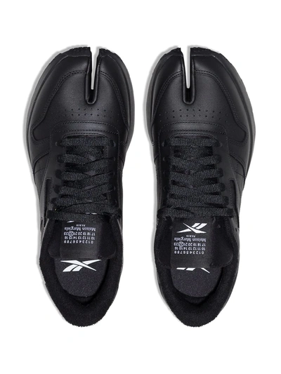 Shop Reebok X Maison Margiela Tabi Low-top Sneakers In Black