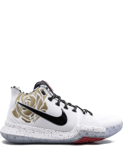 Shop Nike Kyrie 3 Low-top Sneakers In White