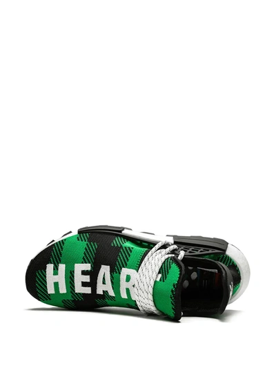 Adidas Originals X Pharrell Williams Nmd Hu Sneakers In Green