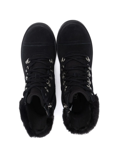 Shop Ugg Azell Hiker Weather Ankle Boots In Black