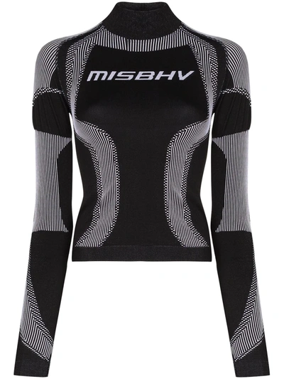 Shop Misbhv Sport Active Classic Fitted Performance Top In Black