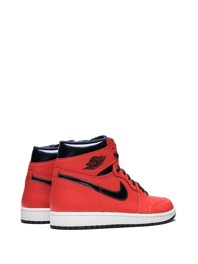 Jordan Air  1 Retro High Og David Letterman In Red