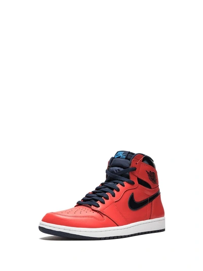 Shop Jordan Air  1 Retro High Og "david Letterman" Sneakers In Red