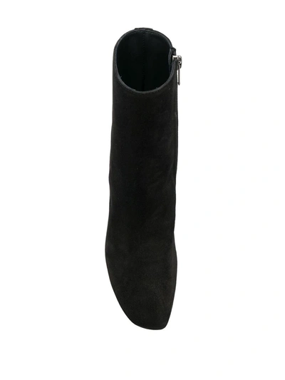 Shop Ann Demeulemeester Camoscio Boots In Black