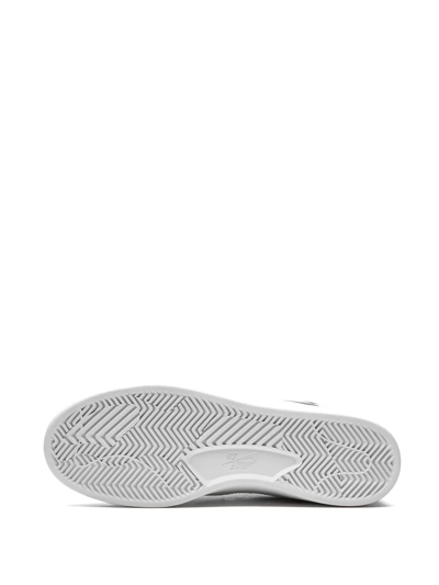 Nike Court Shot Low Top Sneaker In Black