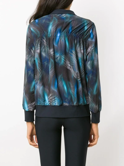 Shop Lygia & Nanny Steffi Printed Bomber Jacket In Multicolour