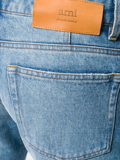 Shop Ami Alexandre Mattiussi Ami Fit 5 Pockets Jeans In Blue