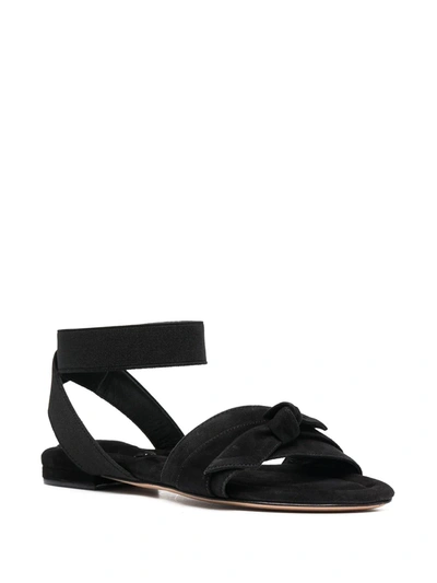 Shop Alexandre Birman Clarita Low-heel Sandals In Black