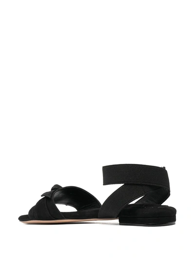 Shop Alexandre Birman Clarita Low-heel Sandals In Black