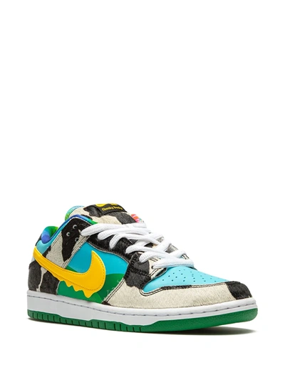 Shop Nike Sb Dunk "ben & Jerry's" Low-top Sneakers In White