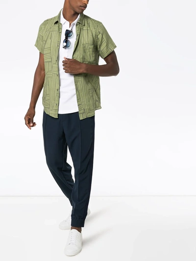 Orlebar Brown Sebastian Cotton Polo Shirt In White