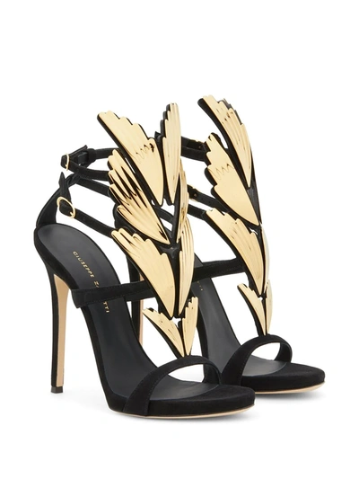 Giuseppe Zanotti 2.0 Cruel 120mm Sandals In Black