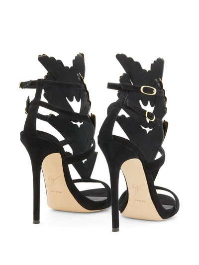 Giuseppe Zanotti 2.0 Cruel 120mm Sandals In Black