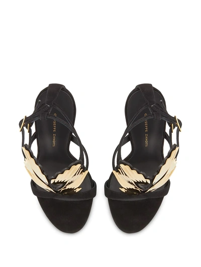 Giuseppe Zanotti 2.0 Cruel 120mm Sandals In Black