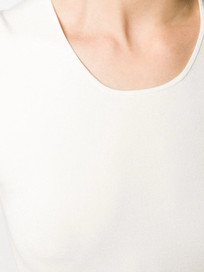 Joseph Stretch Jersey Vest Top In White