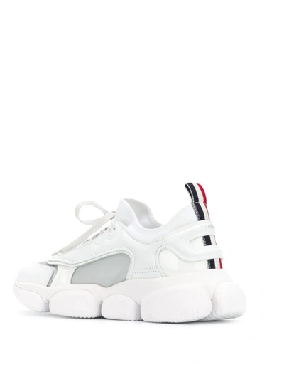 Shop Moncler Lace-up Low Sneakers In White