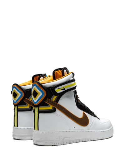 Shop Nike X Riccardo Tisci Air Force 1 Hi Sp "white" Sneakers