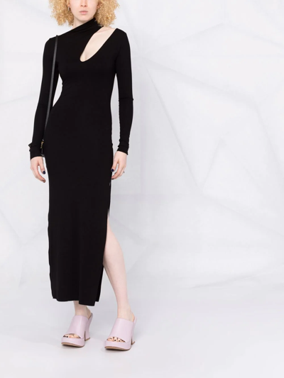 Manurí Bambina On A Saturday Night Cut-out Dress In Black