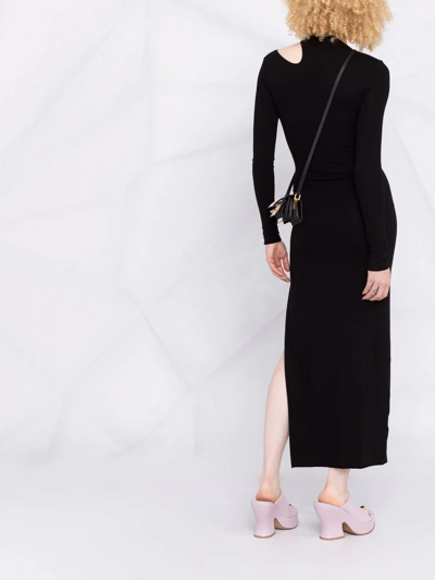 Manurí Bambina On A Saturday Night Cut-out Dress In Black