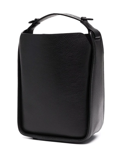 Shop Balenciaga Small Tool 2.0 North-west Tote Bag In Black