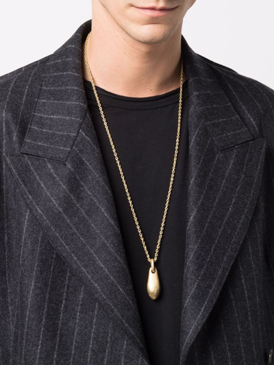 Parts Of Four Chrysalis Pendant Necklace In Gold