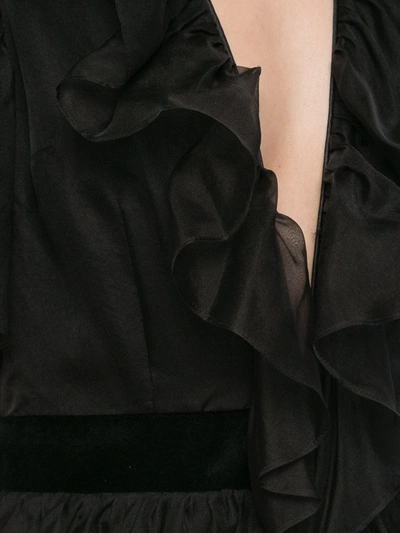 MACGRAW 吊灯叠层式连衣裙 - 黑色