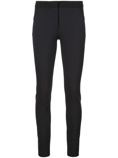 Shop Veronica Beard Stretch Skinny Trousers In Blue