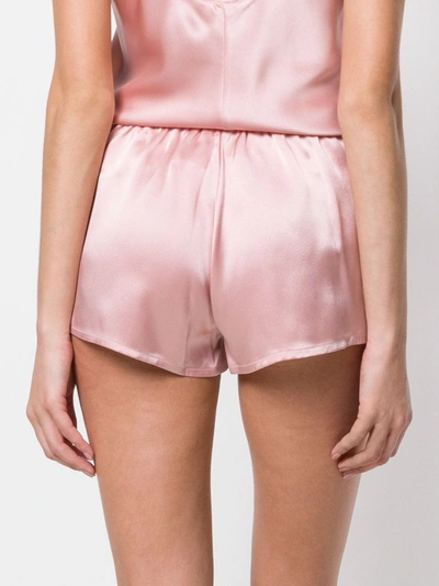 Shop La Perla Night Shorts In Pink